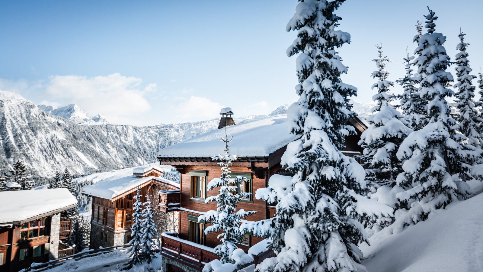 Chalet à Courchevel, hotel courchevel, restaurant étoilé